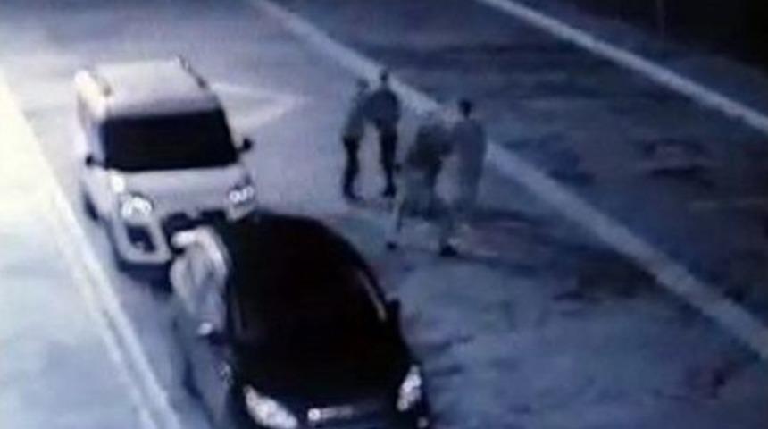 Tokat&rsquo;ta İki Grup Arasındaki Kavga G&uuml;venlik Kamerasına Yansıdı