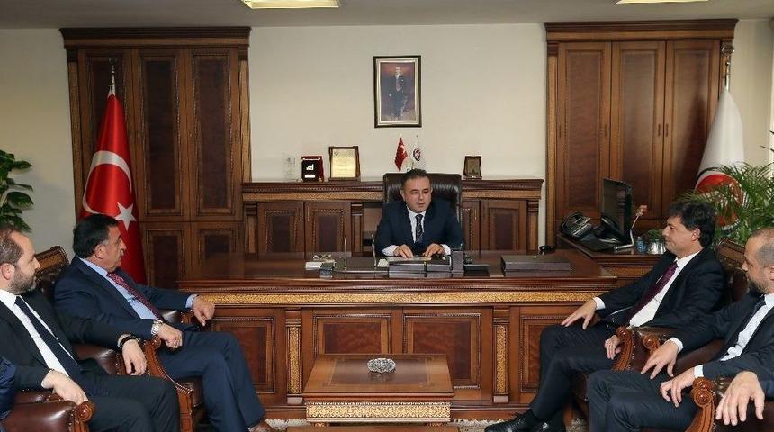 Ak Parti Ankara İl Başkanı Yamalı&rsquo;dan Başkan Ercan&rsquo;a Ziyaret