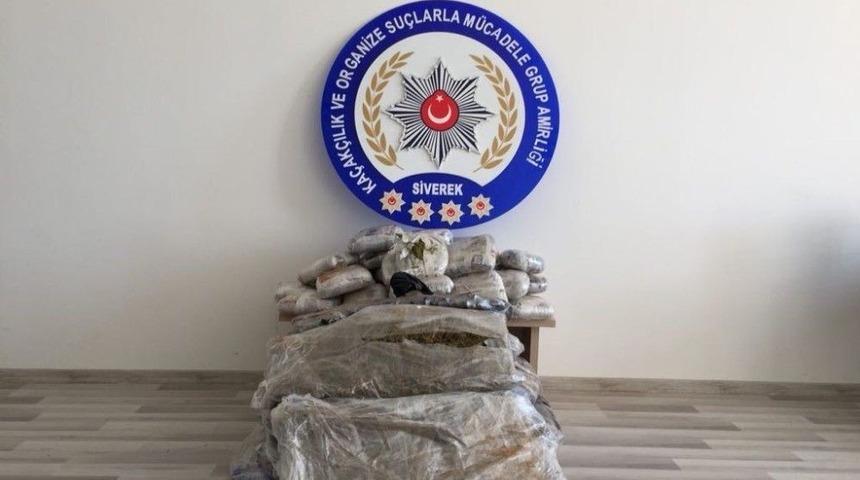 Şanlıurfa’da 82 Kilo Esrar Ele Geçirildi