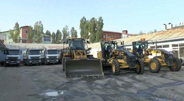 Muş&rsquo;ta Karla M&uuml;cadele İ&ccedil;in Hazırlıklar Tamamlandı 1