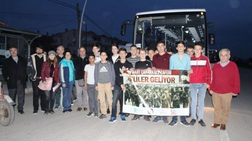 Ayvalıklı 15&rsquo;liler &Ccedil;anakkale&rsquo;de