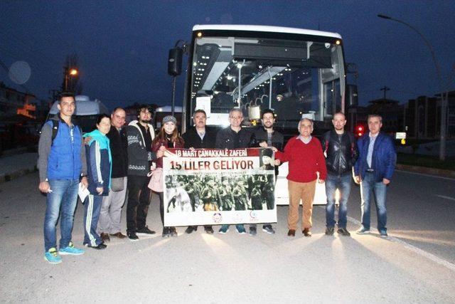 Ayvalıklı 15’liler Çanakkale’de