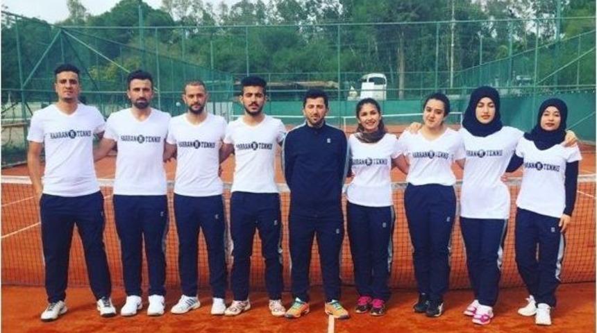 Harran &Uuml;niversitesi Tenis Takımı T&uuml;rkiye 2&rsquo;ncisi Oldu