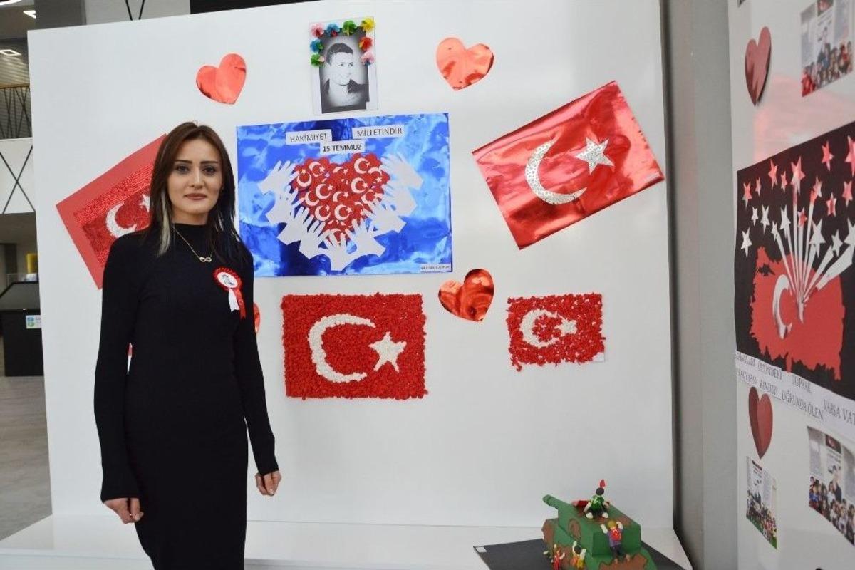 15 Temmuz Şehidinin Doğum G&uuml;n&uuml;ne &Ouml;zel Sergi