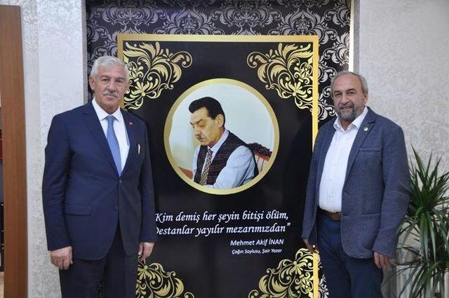 İl Milli Eğitim Müdürü Osman Elmalı Eğitim -bir -sen Kayseri Şubesini Ziyaret Etti