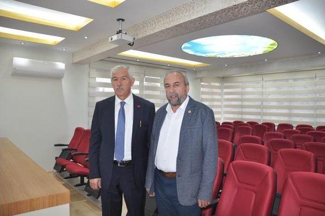 İl Milli Eğitim Müdürü Osman Elmalı Eğitim -bir -sen Kayseri Şubesini Ziyaret Etti