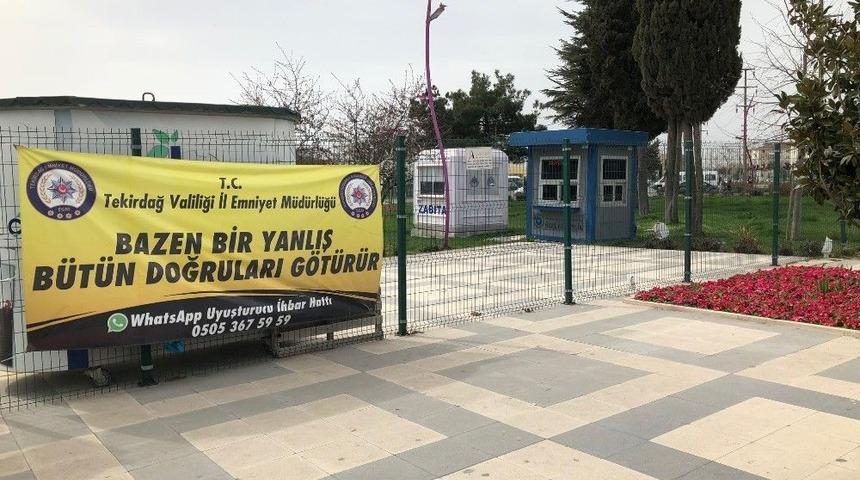 Tekirdağ Emniyeti Uyuşturucuya Savaş Açtı
