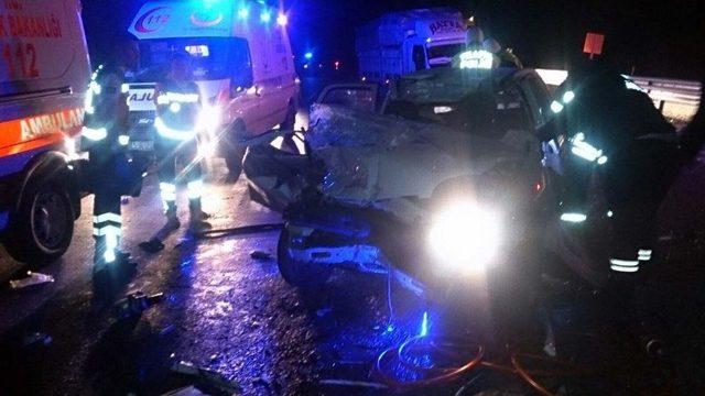 Manisa’da Trafik Kazası: 1 Ölü