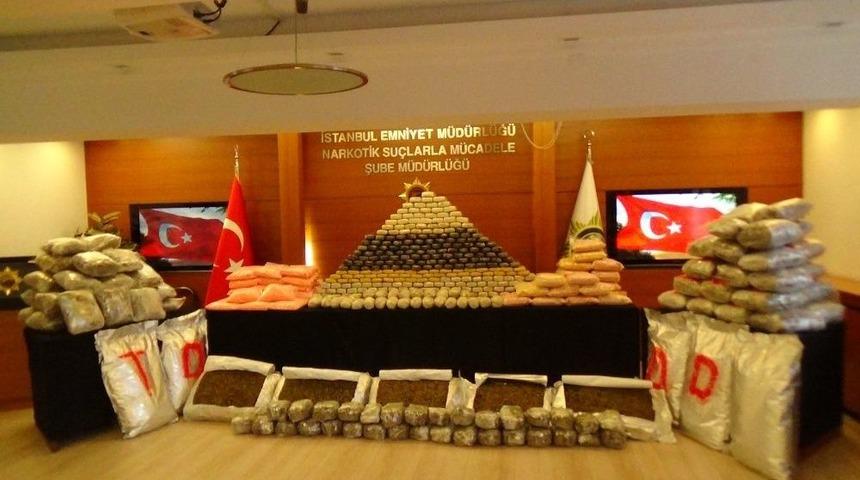 İstanbul Polisinden Nefes Kesen Uyuşturucu Operasyonu Kamerada