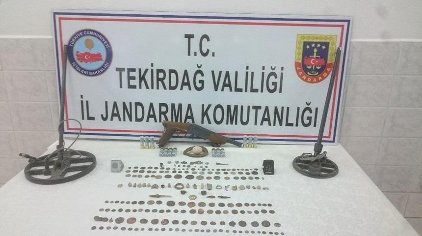 Tekirdağ&rsquo;da Tarihi Eser Ele Ge&ccedil;irildi