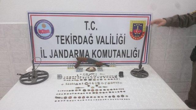 Tekirdağ’da Tarihi Eser Ele Geçirildi