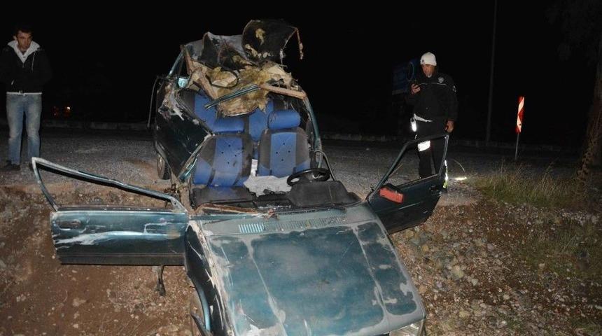 Ortaca&rsquo;da Trafik Kazası; 2 Yaralı