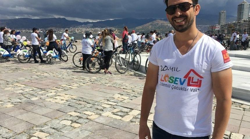 L&ouml;sev G&ouml;n&uuml;ll&uuml;leri Sağlıklı Yaşam İ&ccedil;in Bisikletlerle Yollarda