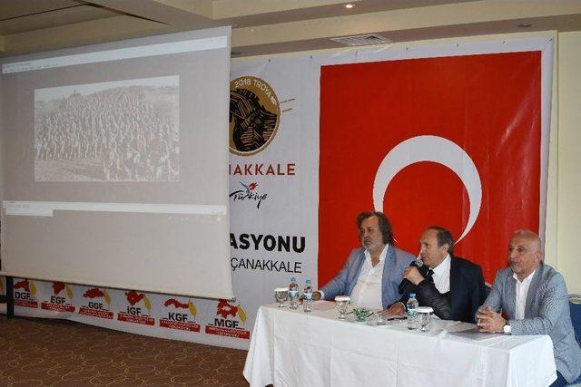 Gazeteciler Cemiyeti Başkanları Çanakkale’de Buluştu