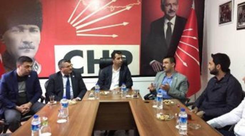 Ak Parti Ve Chp İl Başkanları Akkaya Barajı Sorununu Konuştu