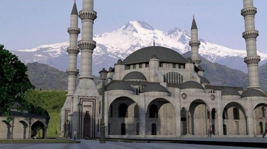 Kayseri Ve Bölgenin En Büyük Camii Açılıyor