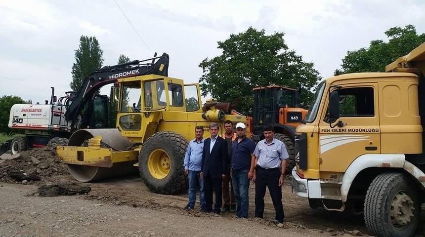 Simav&rsquo;da Yol Genişletme &Ccedil;alışması