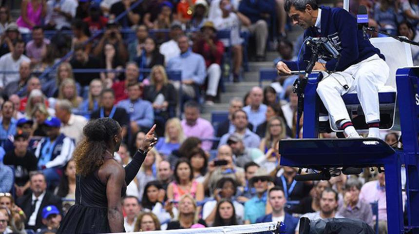 Serena Williams'a 17 bin dolar ceza