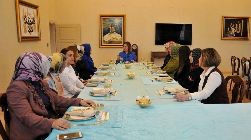 Sevcan Zorluoğlu, Kadem &Uuml;yelerini Ağırladı