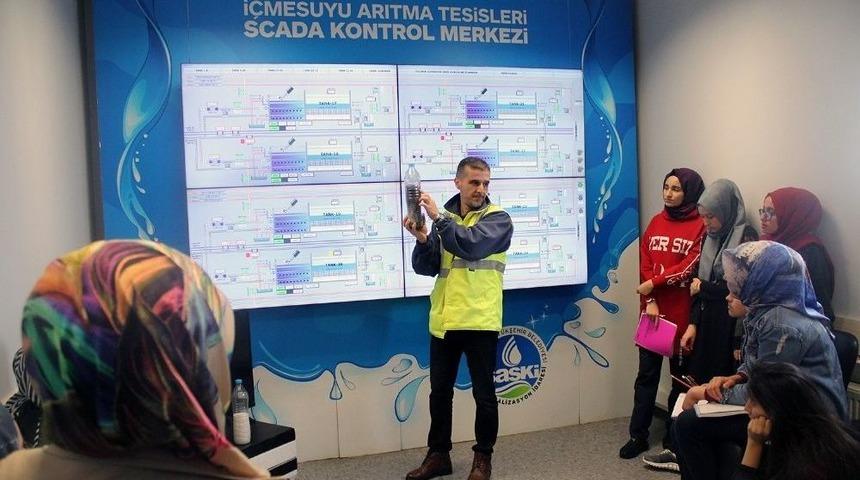 &Ouml;ğrenciler Saski Tesislerini Gezmeye Devam Ediyor