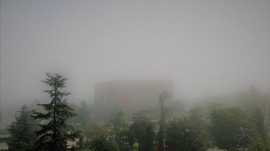 Samsun&rsquo;da Yoğun Sis