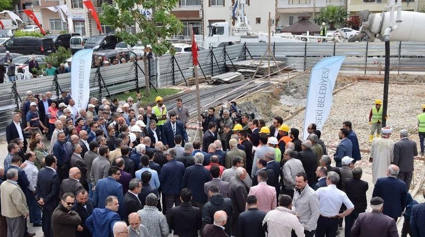 Lapseki&rsquo;de İskele Camii&rsquo;nin Temeli Atıldı
