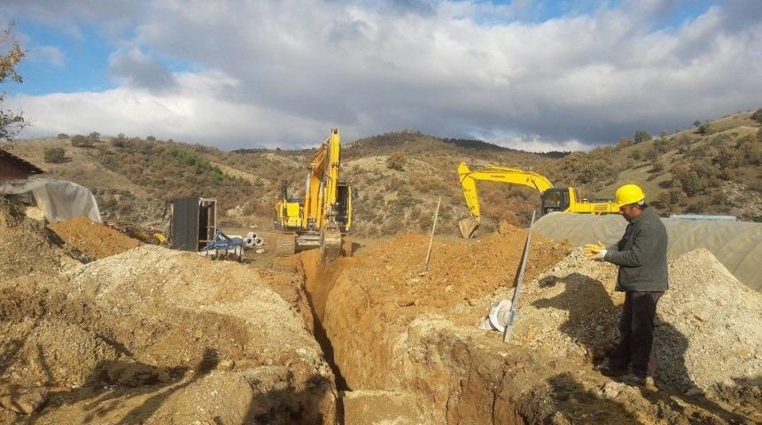 Demirci&rsquo;de 154 Mahalle Projesi&rsquo;ne Başlandı