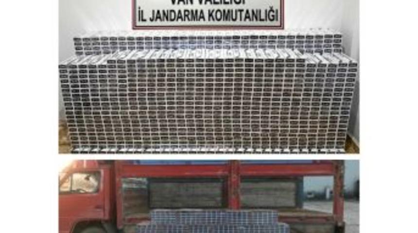 Jandarmadan Ka&ccedil;ak Sigara Operasyonu