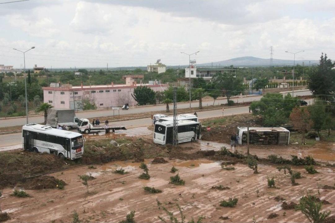 Kilis&rsquo;te Sel Suları &Ccedil;ekildi, Tahribat G&uuml;n Y&uuml;z&uuml;ne &Ccedil;ıktı