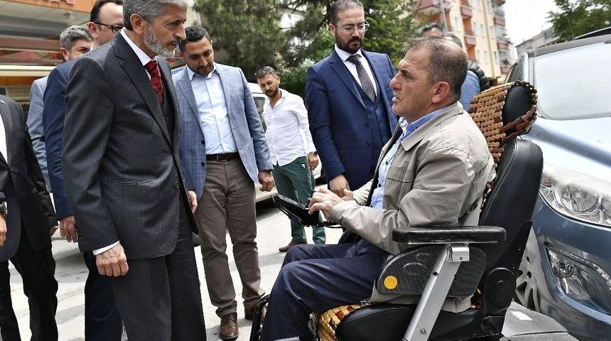 Başkan Tuna, Yenimahalle Esnafını Dinledi