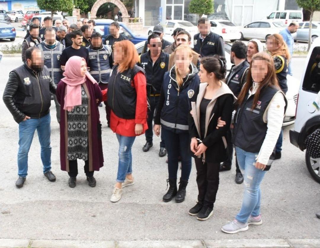 Alanya&rsquo;da Ter&ouml;r &Ouml;rg&uuml;t&uuml; Operasyonu: 11 G&ouml;zaltı