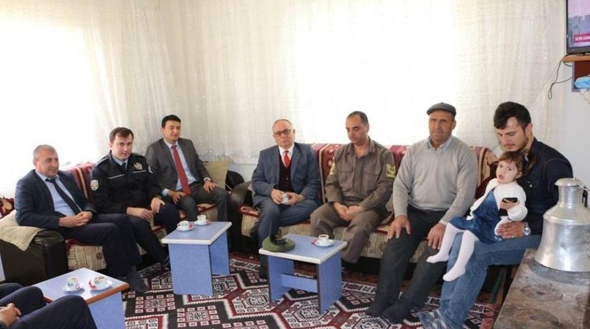 Kaymakam Temurci&rsquo;den Gazilere: Sizlere Hizmet Etmek Devletimizin Asli G&ouml;revidir