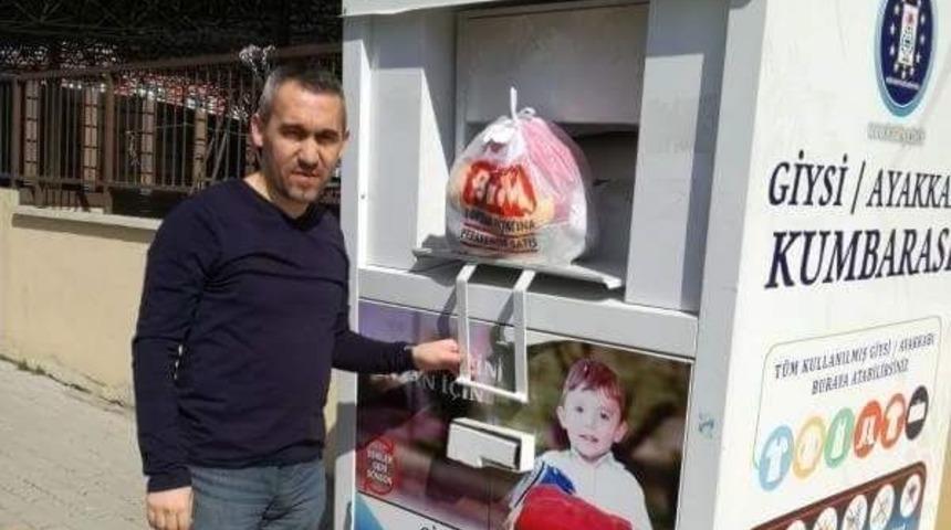 Ortaokul &Ouml;ğrencilerinden Giysi Yardımı Kampanyası