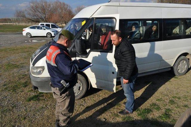 Kulu’da Öğrenci Servis Araçlarına Denetim