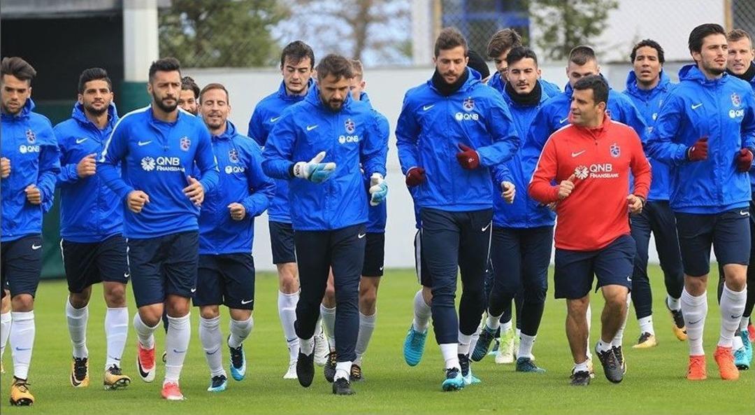 Trabzonspor , Siivasspor Ma&ccedil;ı Hazırlıklarını S&uuml;rd&uuml;rd&uuml;