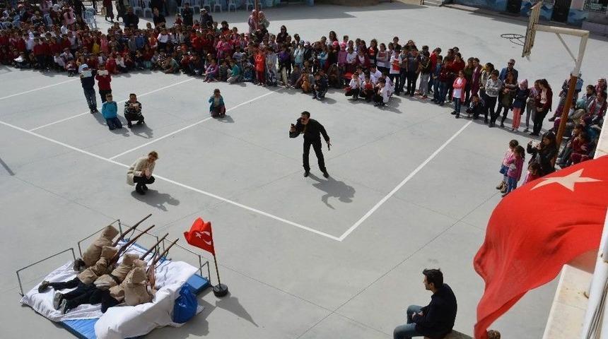 Kınalı Hasan Ve Yarbay Hasan Bey&rsquo;in Şehadeti Tekeler Halkını Duygulandırdı