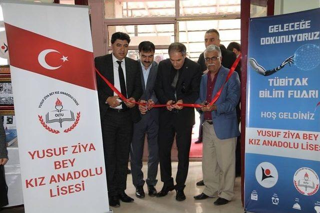 Oltu Yusuf Ziyabey Kız Anadolu Lisesi’nde Bilim Fuarı Sergisi