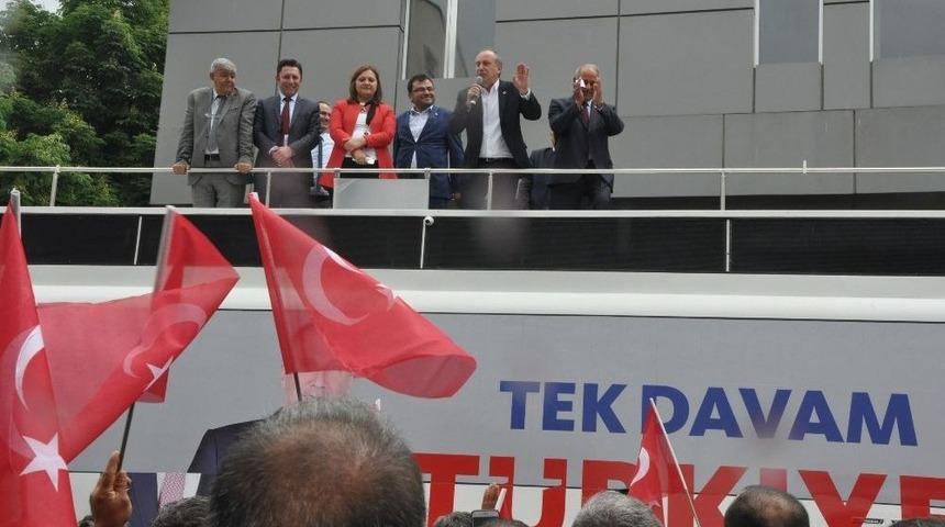 Cumhurbaşkanı Adayı İnce: "ben Zora Talibim, Huzur Getireceğim"