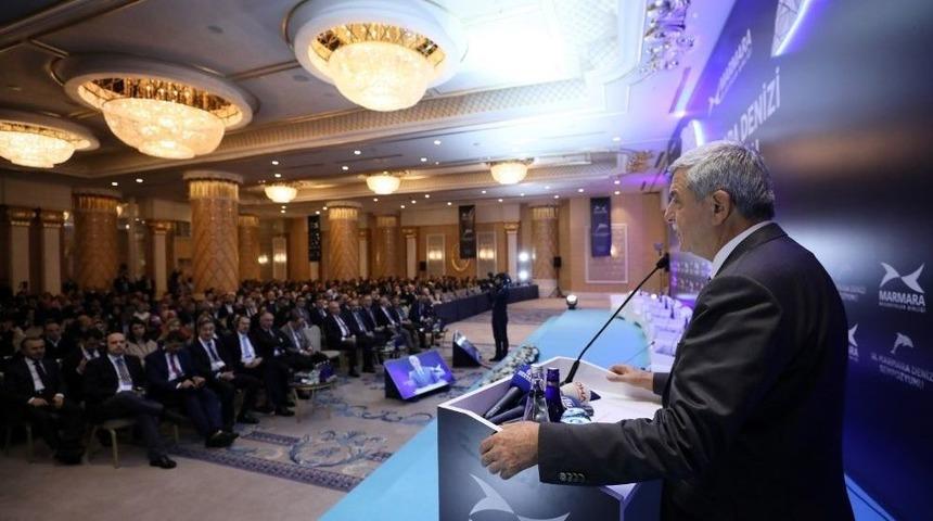 İbrahim Karaosmanğlu Marmara Denizi Sempozyumunda Konuştu
