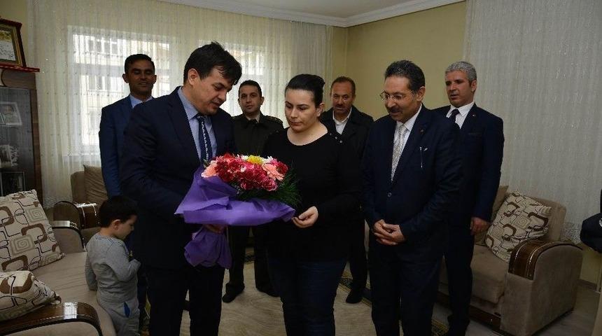 Şehit Ailelerine Protokol Ziyareti