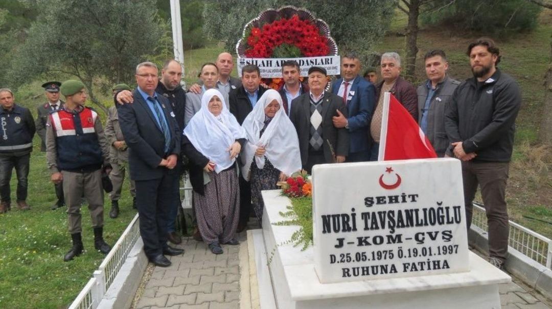 21 Yıl Sonra Şehit Silah Arkadaşlarından Vefa &Ouml;rneği
