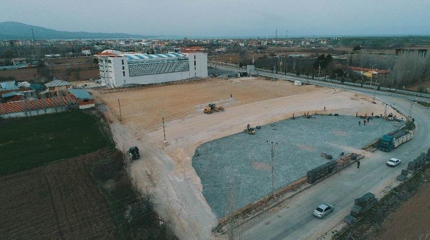 Beyşehir&rsquo;e Yeni A&ccedil;ık Otopark Alanı