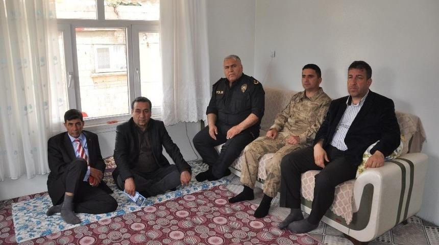 Şehit Recep İnce&rsquo;nin Ailesine Ziyaret