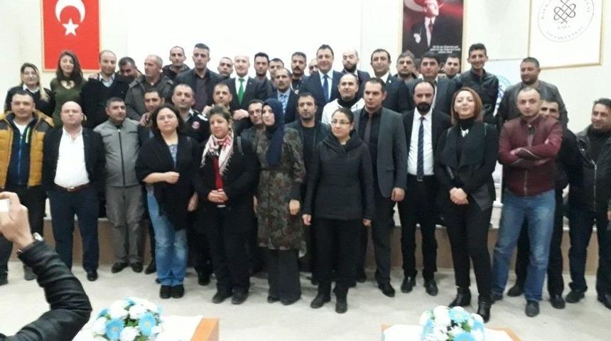 Genel Başkan Çağırıcı Kaü’lü Güvenlikçilerle Bir Araya Geldi