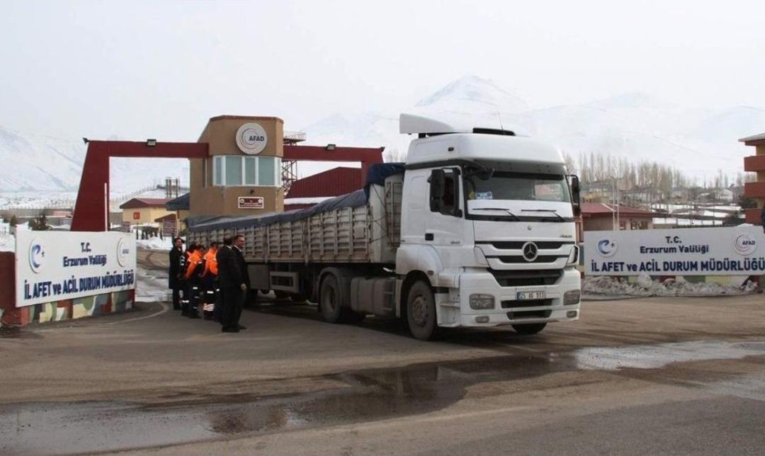 Afad Erzurum El Bab&rsquo;da
