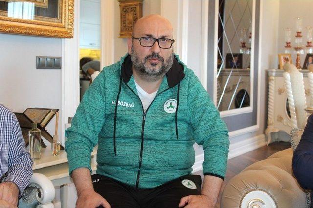 Başkan Bozbağ&rsquo;a Basın Mensuplarından "ge&ccedil;miş Olsun" Ziyareti 1