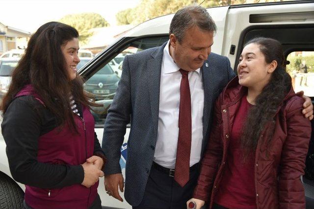 Omur İliği Kırılan Kızdan Başkan Çerçi’ye Destek Teşekkürü