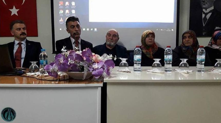 Niğde&rsquo;de S&ouml;yleşiye Katılan Şehit Annesi Şerife Altınalana:
