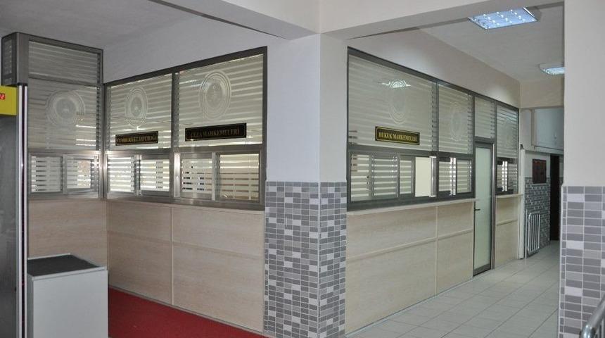 Boz&uuml;y&uuml;k Adliyesinde &Ouml;n B&uuml;ro Sistemi Hizmete Girdi