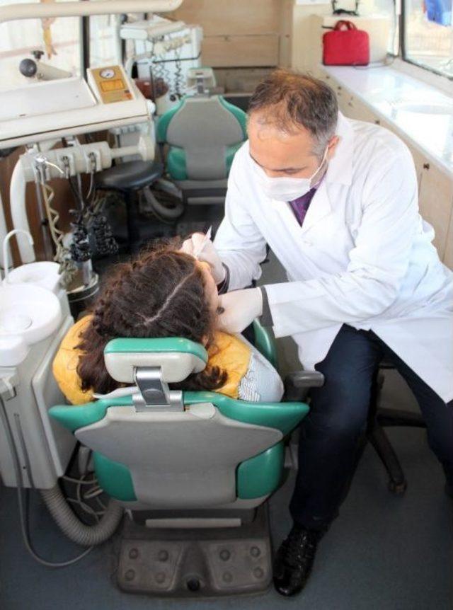Zihinsel Engelli Kadınlar Diş Taramasından Geçirildi